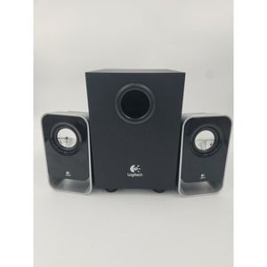 Logitech Z313 25W 2.1 Channel Speaker System - Black(980-000447)- Good Condition